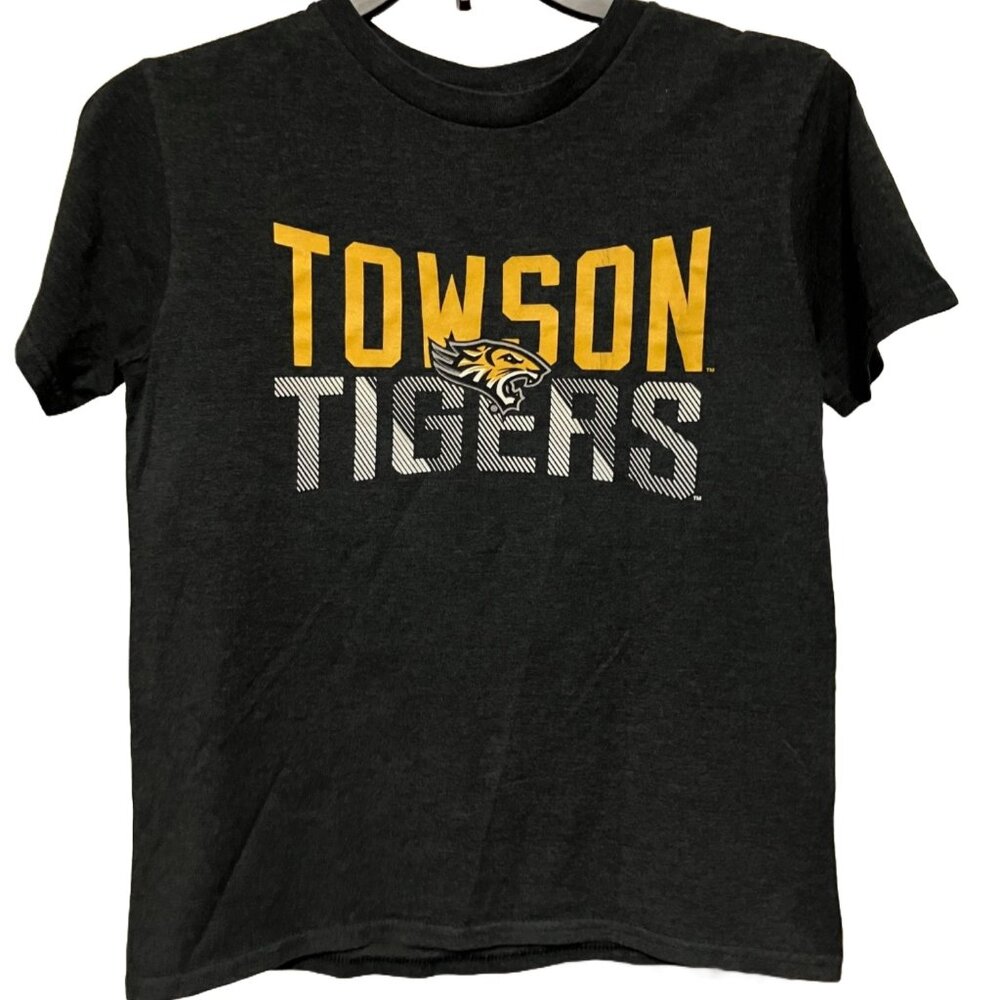 Towson University Tigers Rivalry Threads Tee Shirt, Youth Large